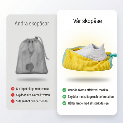 Washkicks - slipp skämmas över dina smutsiga skor